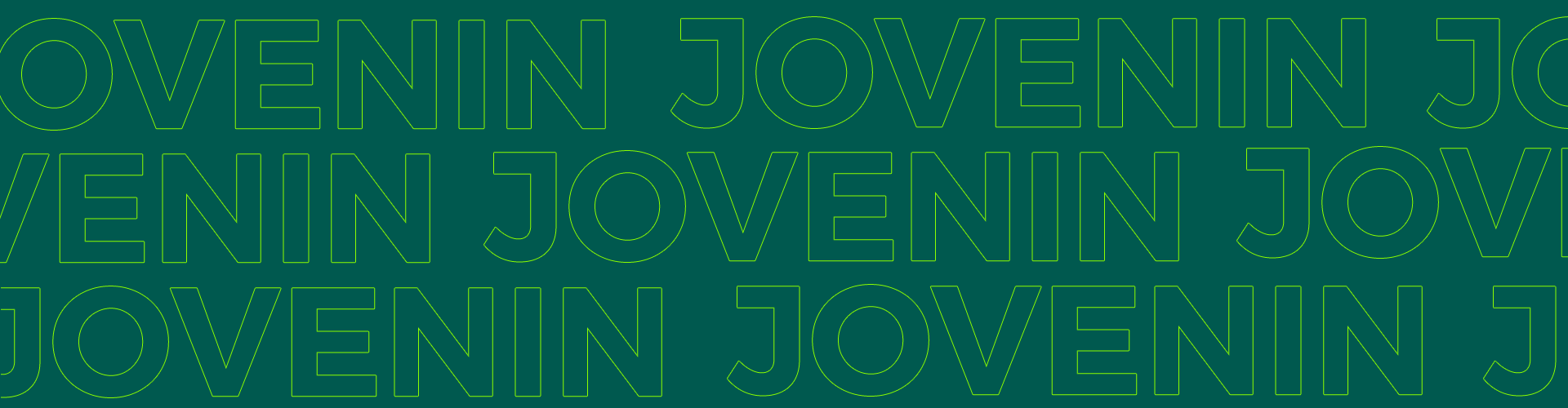 fondo verde joven in